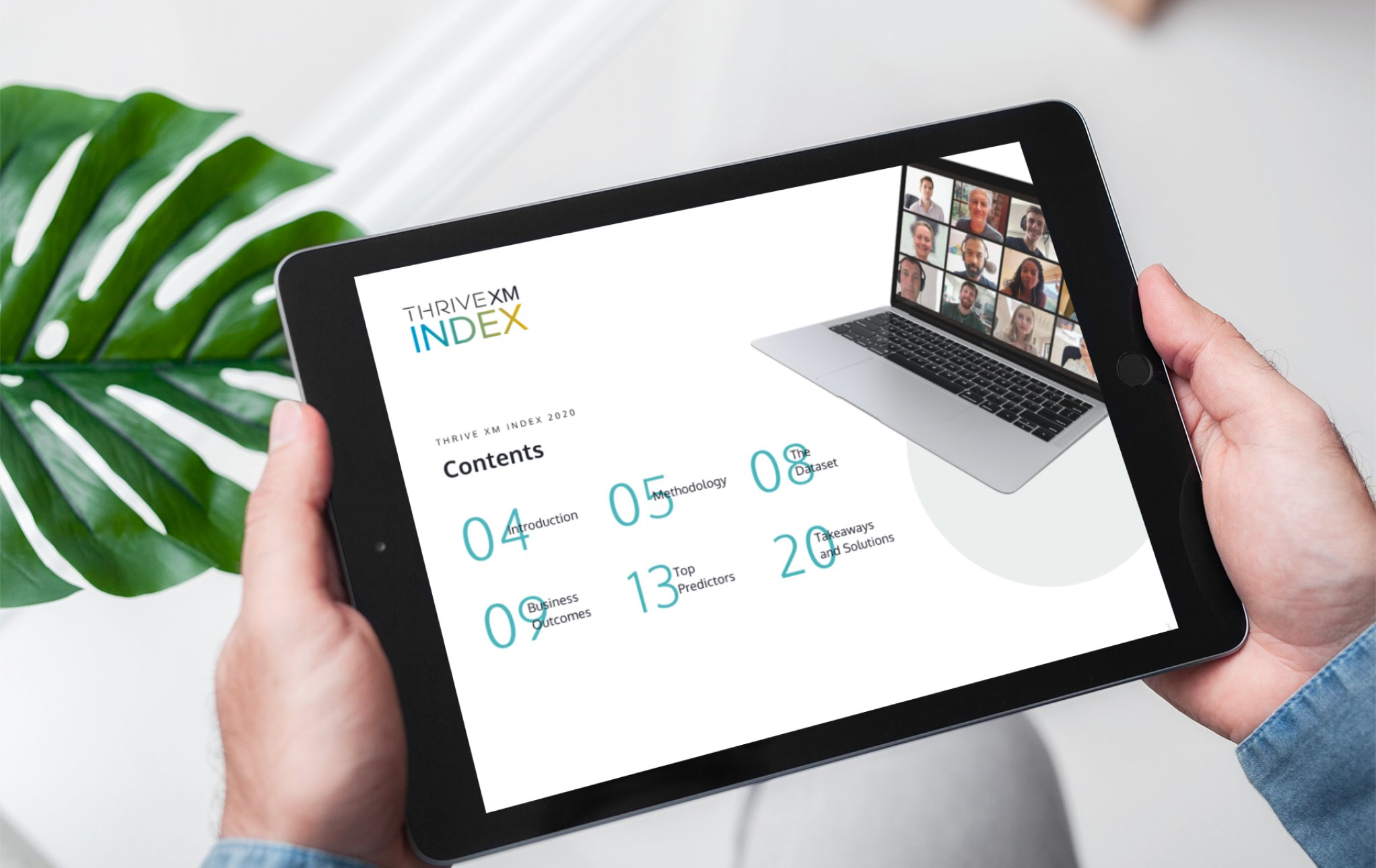 Thrive XM screenshot on tablet by Lisa Chin