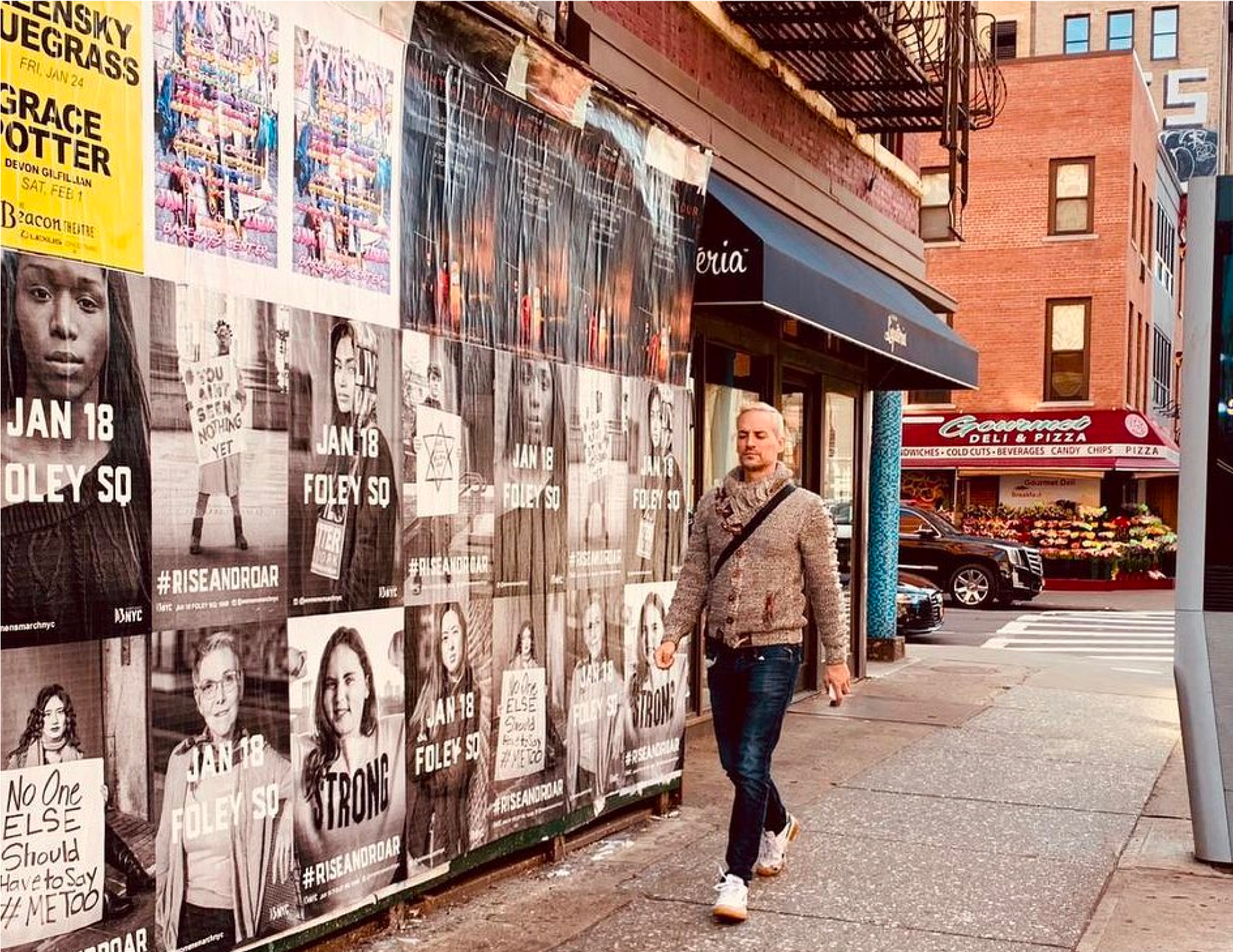 NYC Women's March billboard posters
